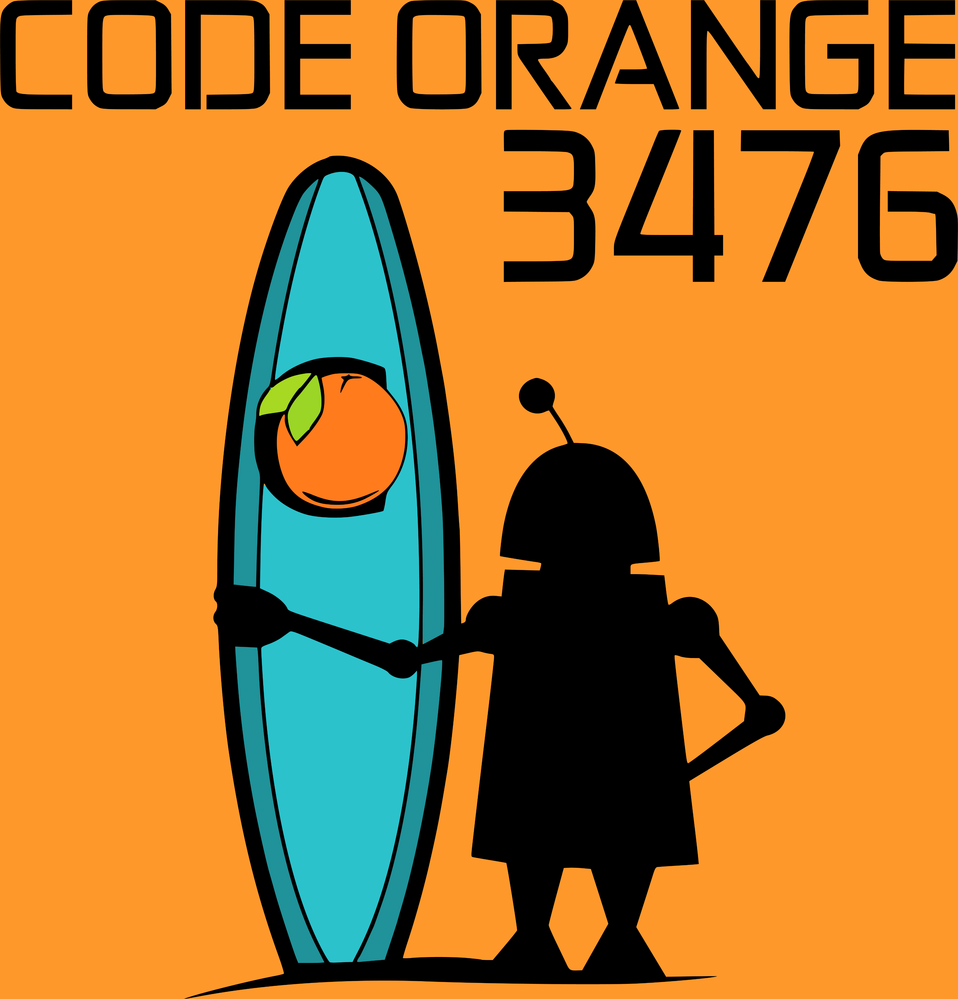 FRC Team 3476: Code Orange Logo